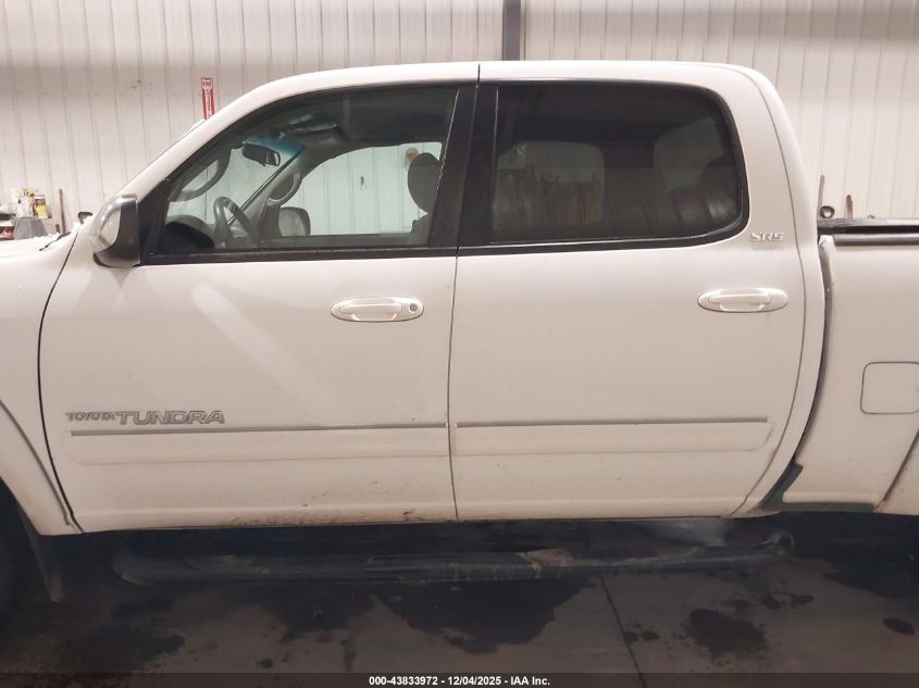 2006 Toyota Tundra Sr5 V8 VIN: 5TBDT44146S552036 Lot: 43833972