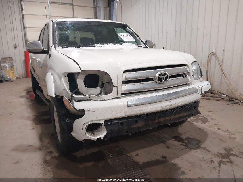 2006 Toyota Tundra Sr5 V8 VIN: 5TBDT44146S552036 Lot: 43833972