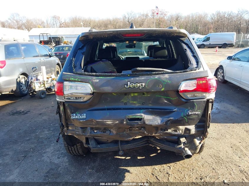 2018 Jeep Grand Cherokee Limited 4X4 VIN: 1C4RJFBG4JC212031 Lot: 43833978