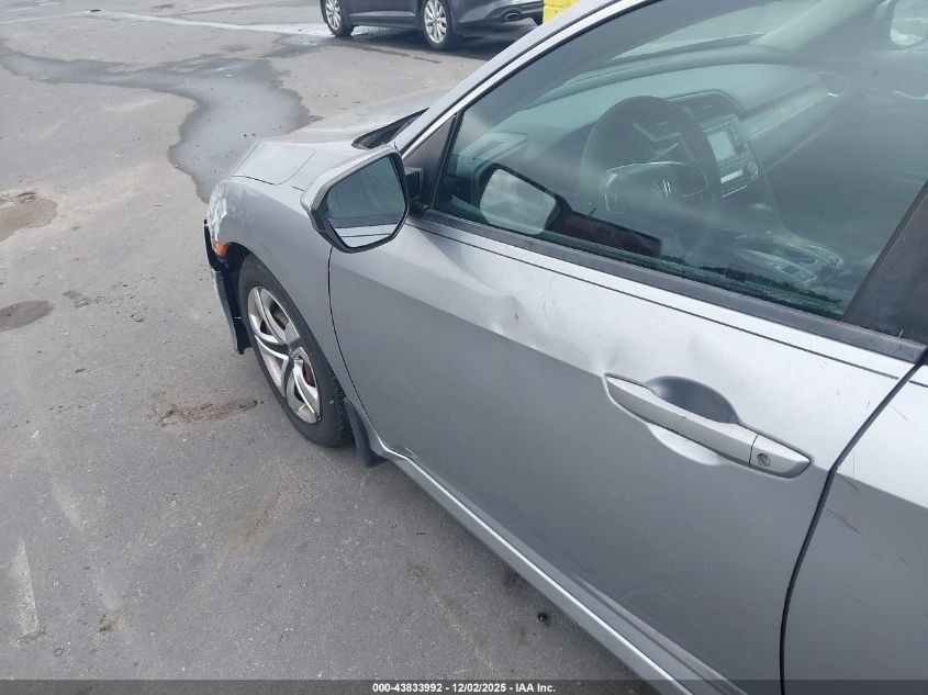 2016 Honda Civic Lx VIN: 19XFC2F59GE099435 Lot: 43833992