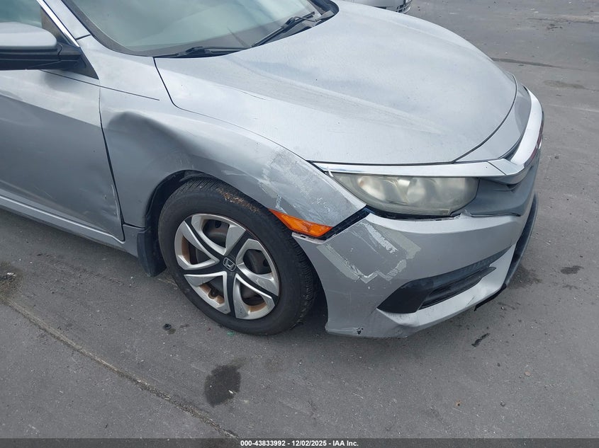 2016 Honda Civic Lx VIN: 19XFC2F59GE099435 Lot: 43833992