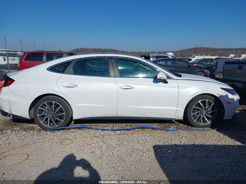 2020 Hyundai Sonata Limited VIN: 5NPEH4J23LH018201 Lot: 43834008