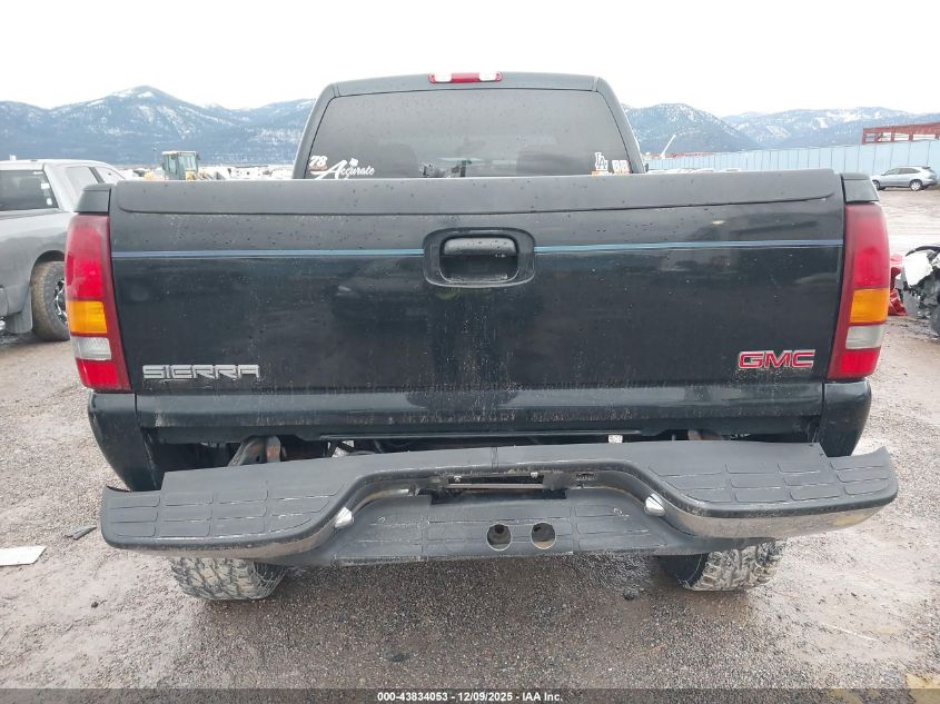 2001 GMC Sierra 1500Hd Sle VIN: 1GTGK13U81F209255 Lot: 43834053