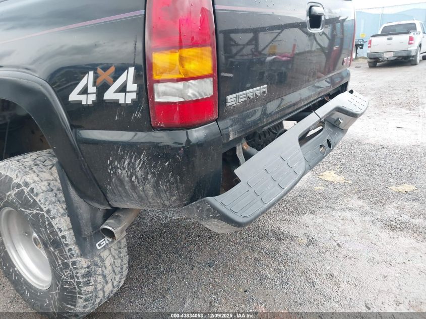 2001 GMC Sierra 1500Hd Sle VIN: 1GTGK13U81F209255 Lot: 43834053