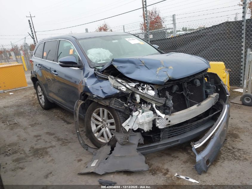 TOYOTA HIGHLANDER LE V6