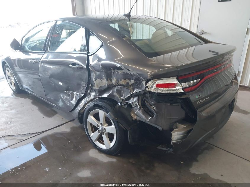 2016 Dodge Dart Sxt VIN: 1C3CDFBB2GD563982 Lot: 43834105