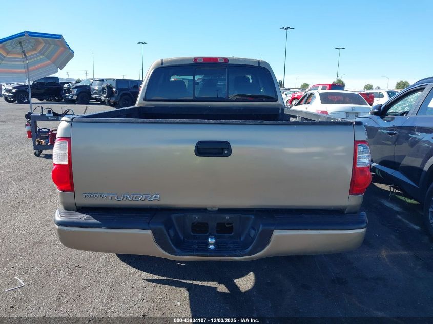 2006 Toyota Tundra Sr5 VIN: 5TBRU34186S477936 Lot: 43834107
