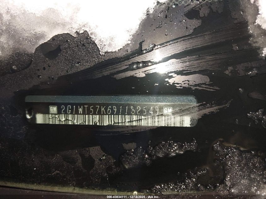 2009 Chevrolet Impala Lt VIN: 2G1WT57K691132549 Lot: 43834111