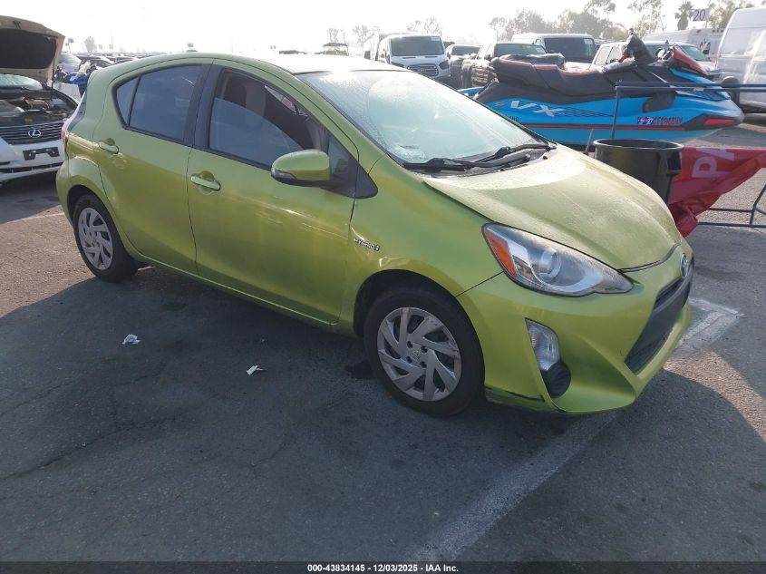 TOYOTA PRIUS C ONE