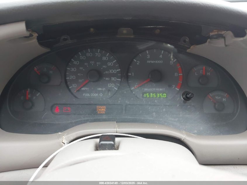 2001 Ford Mustang VIN: 1FAFP40491F227501 Lot: 43834149