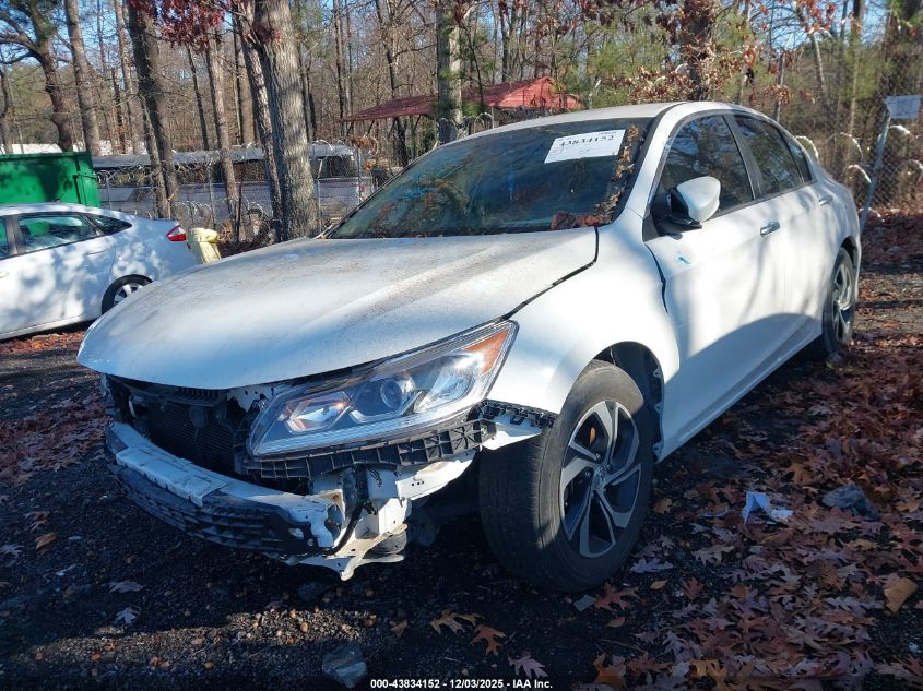 2016 Honda Accord Lx VIN: 1HGCR2F37GA246517 Lot: 43834152