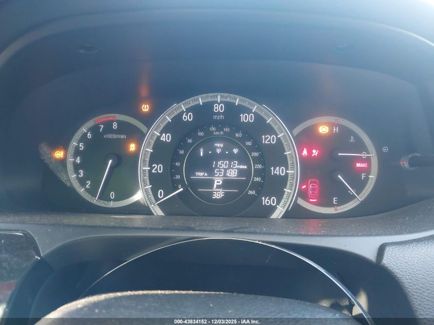 2016 Honda Accord Lx VIN: 1HGCR2F37GA246517 Lot: 43834152