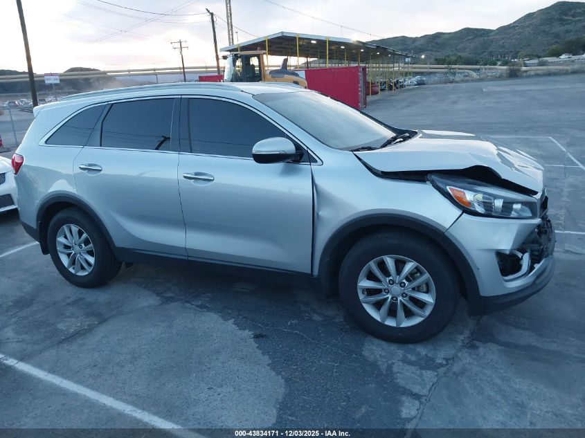 2017 Kia Sorento 2.4L Lx VIN: 5XYPG4A37HG191304 Lot: 43834171