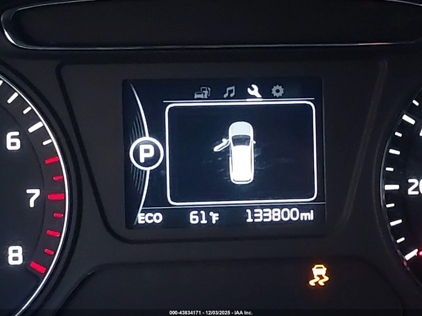 2017 Kia Sorento 2.4L Lx VIN: 5XYPG4A37HG191304 Lot: 43834171