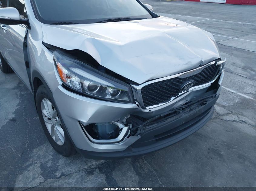 2017 Kia Sorento 2.4L Lx VIN: 5XYPG4A37HG191304 Lot: 43834171