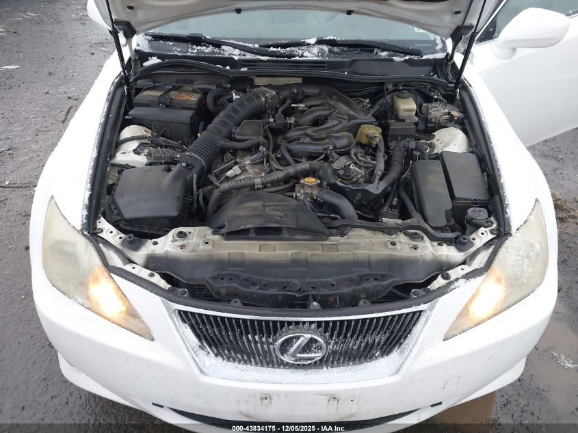 2007 Lexus Is 250 VIN: JTHCK262772014678 Lot: 43834175