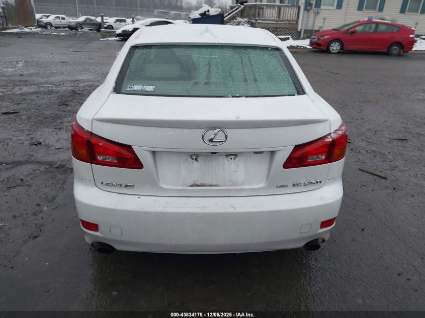 2007 Lexus Is 250 VIN: JTHCK262772014678 Lot: 43834175