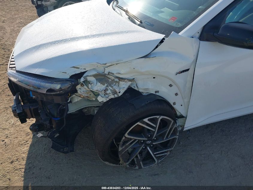 2022 Hyundai Kona N Line VIN: KM8K33A30NU905389 Lot: 43834203