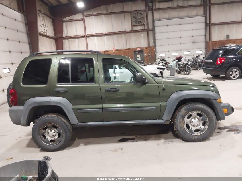 2006 Jeep Liberty Sport VIN: 1J4GL48K46W224908 Lot: 43834263