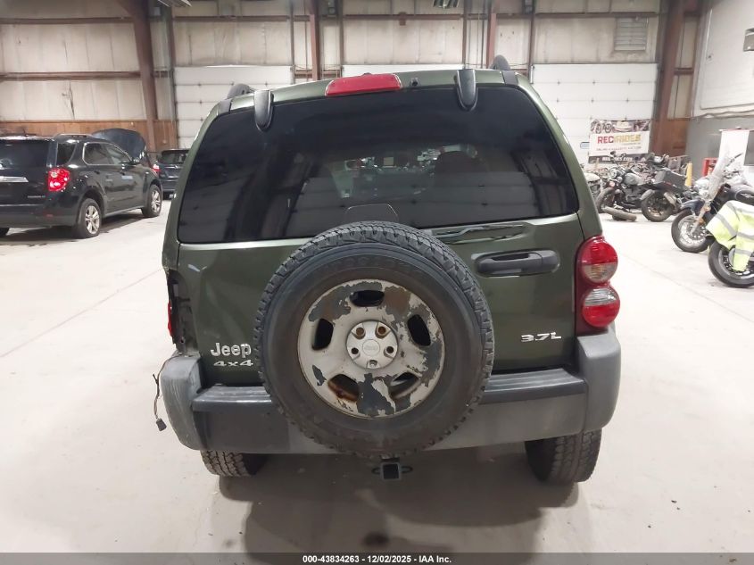 2006 Jeep Liberty Sport VIN: 1J4GL48K46W224908 Lot: 43834263