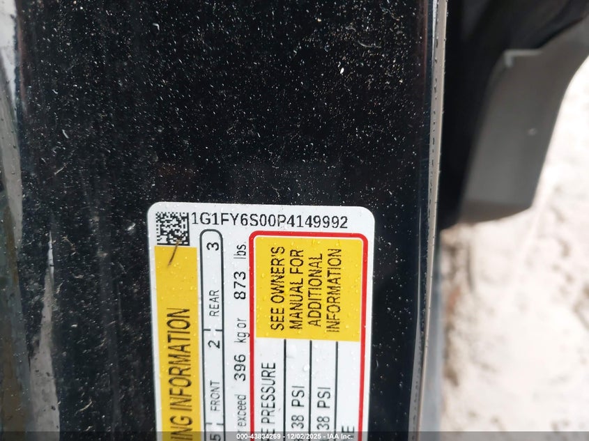 1G1FY6S00P4149992 2023 CHEVROLET BOLT EUV photo no. 9