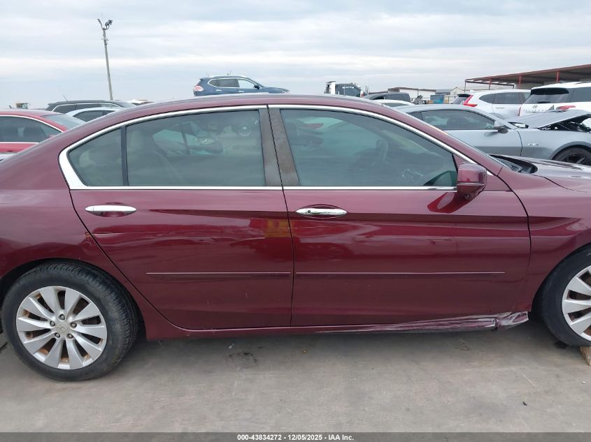 2015 Honda Accord Ex-L VIN: 1HGCR2F88FA076291 Lot: 43834272