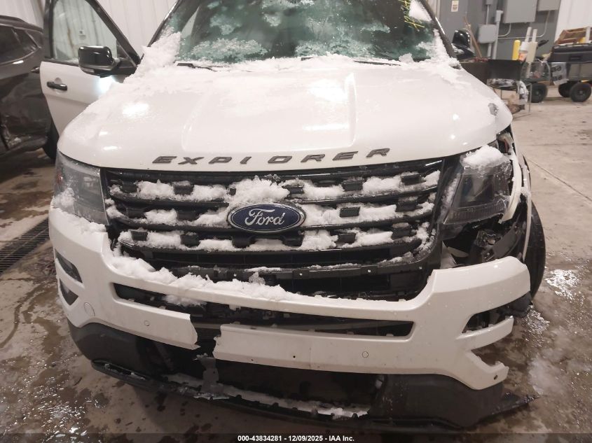 2017 Ford Explorer Sport VIN: 1FM5K8GT9HGD03775 Lot: 43834281