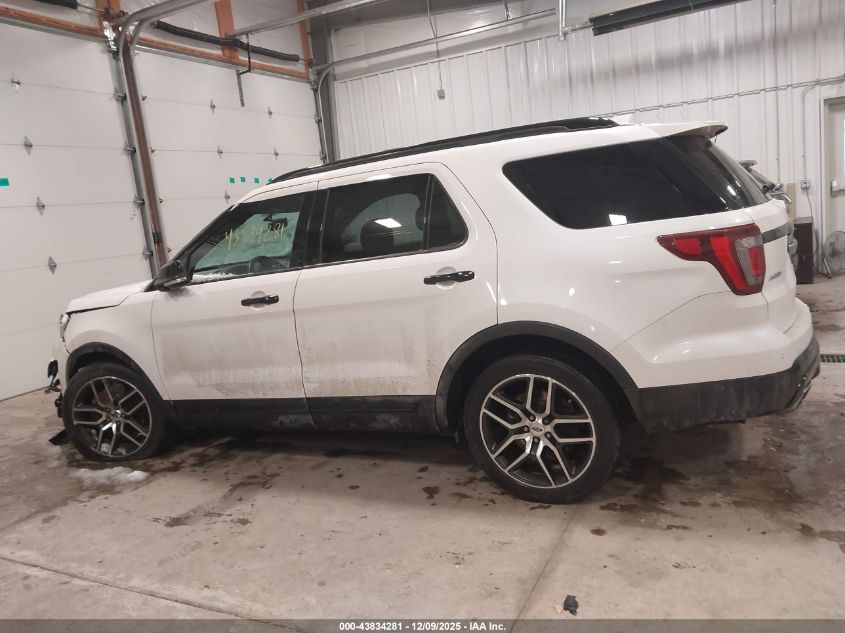 2017 Ford Explorer Sport VIN: 1FM5K8GT9HGD03775 Lot: 43834281