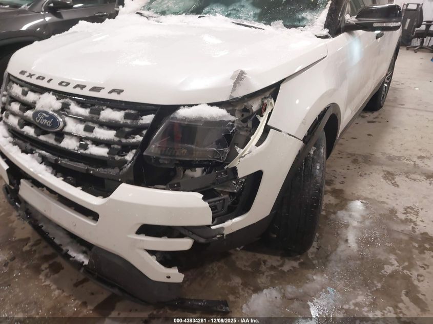 2017 Ford Explorer Sport VIN: 1FM5K8GT9HGD03775 Lot: 43834281