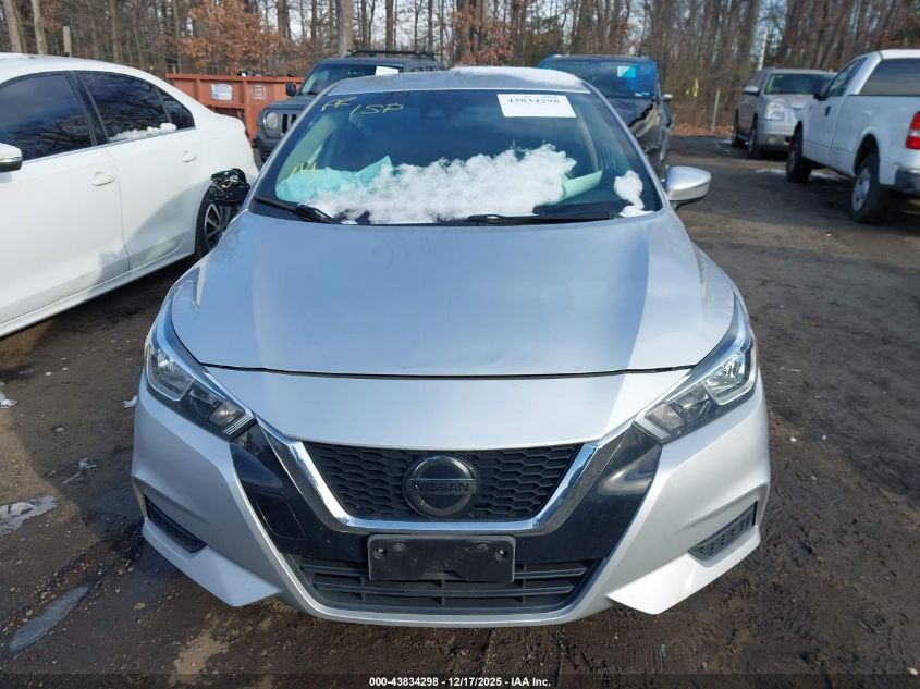 2021 Nissan Versa Sv Xtronic Cvt VIN: 3N1CN8EV7ML857140 Lot: 43834298