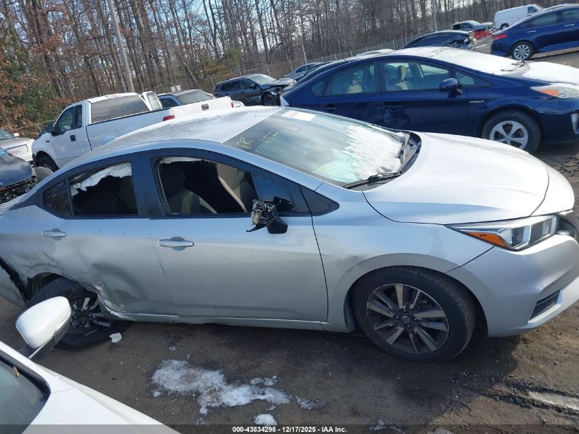 2021 Nissan Versa Sv Xtronic Cvt VIN: 3N1CN8EV7ML857140 Lot: 43834298