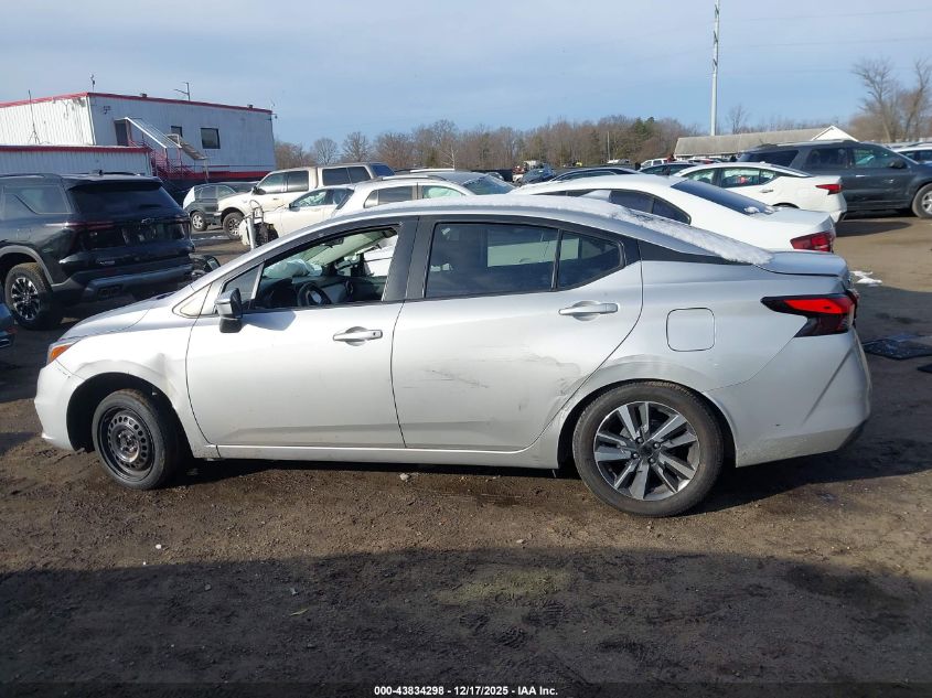 2021 Nissan Versa Sv Xtronic Cvt VIN: 3N1CN8EV7ML857140 Lot: 43834298