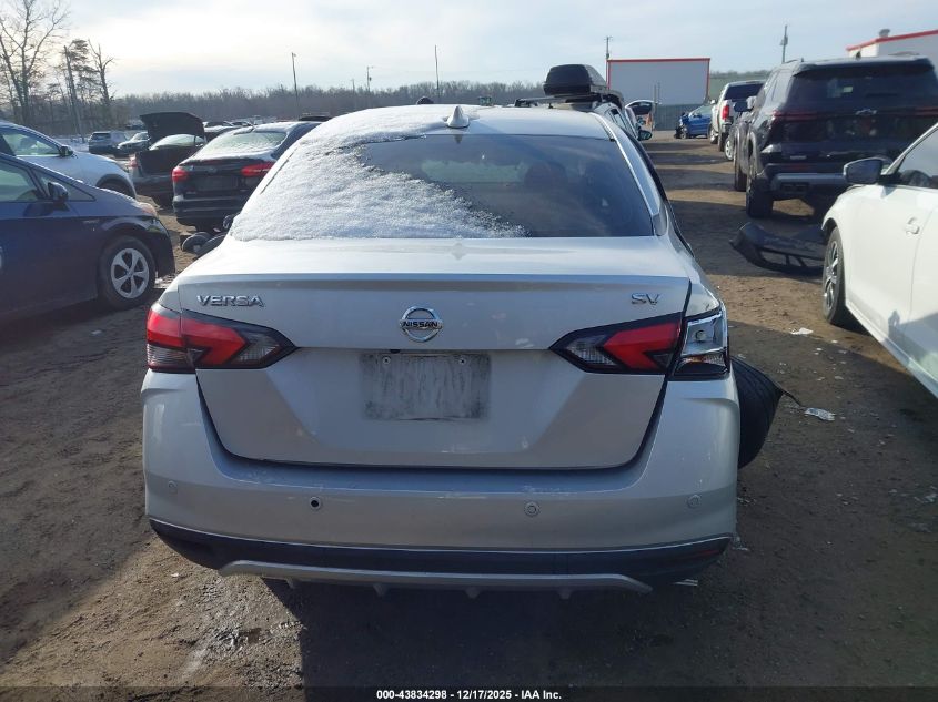 2021 Nissan Versa Sv Xtronic Cvt VIN: 3N1CN8EV7ML857140 Lot: 43834298