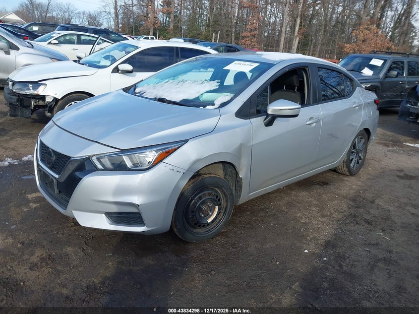 2021 Nissan Versa Sv Xtronic Cvt
