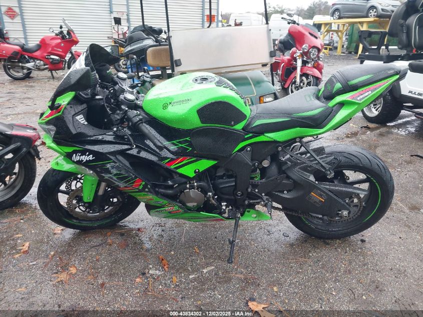 2023 Kawasaki Zx636 K VIN: JKBZXJG10PA022310 Lot: 43834302
