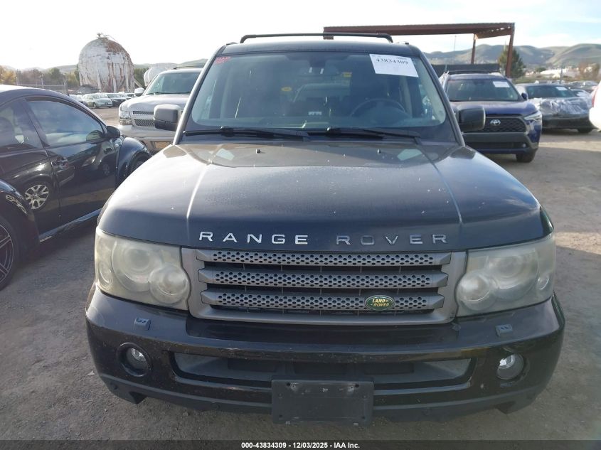 2008 Land Rover Range Rover Sport Hse VIN: SALSK25448A134938 Lot: 43834309