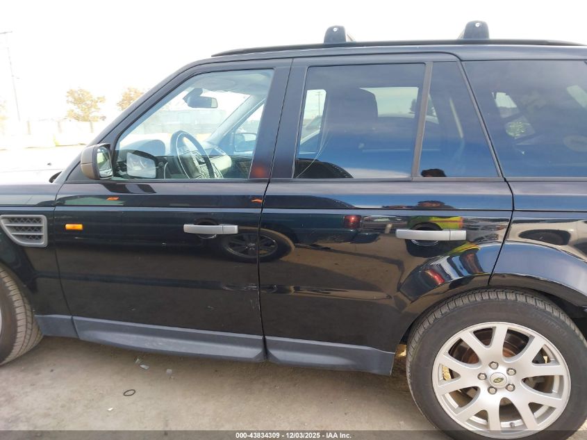 2008 Land Rover Range Rover Sport Hse VIN: SALSK25448A134938 Lot: 43834309