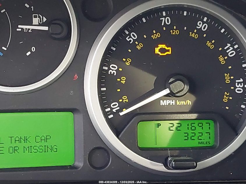 2008 Land Rover Range Rover Sport Hse VIN: SALSK25448A134938 Lot: 43834309