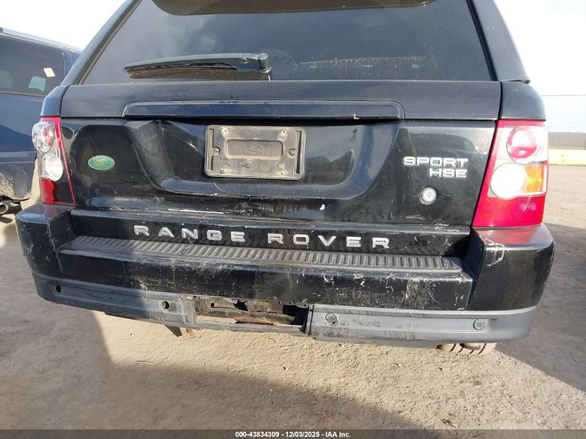2008 Land Rover Range Rover Sport Hse VIN: SALSK25448A134938 Lot: 43834309