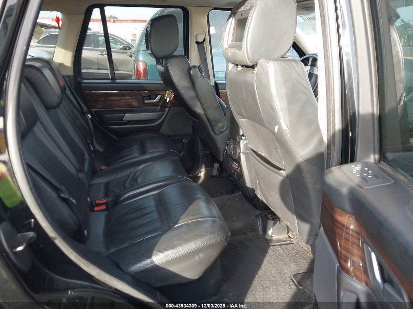 2008 Land Rover Range Rover Sport Hse VIN: SALSK25448A134938 Lot: 43834309