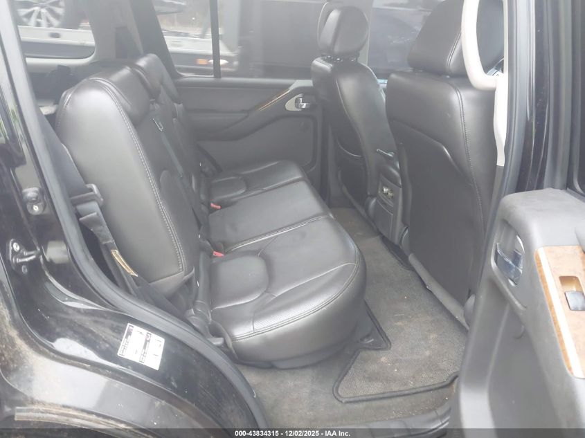 2006 Nissan Pathfinder Le VIN: 5N1AR18W36C666944 Lot: 43834315