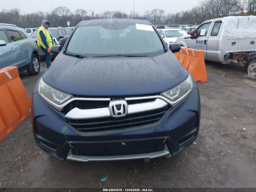 2017 Honda Cr-V Lx VIN: 7FARW5H38HE013162 Lot: 43834319