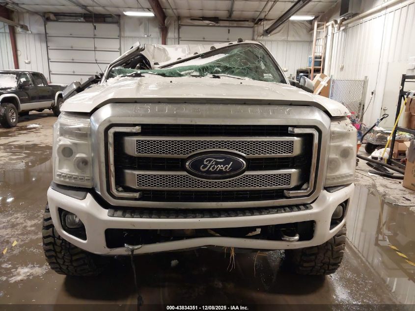 2013 Ford F-350 Lariat VIN: 1FT8W3DT4DEA03483 Lot: 43834351