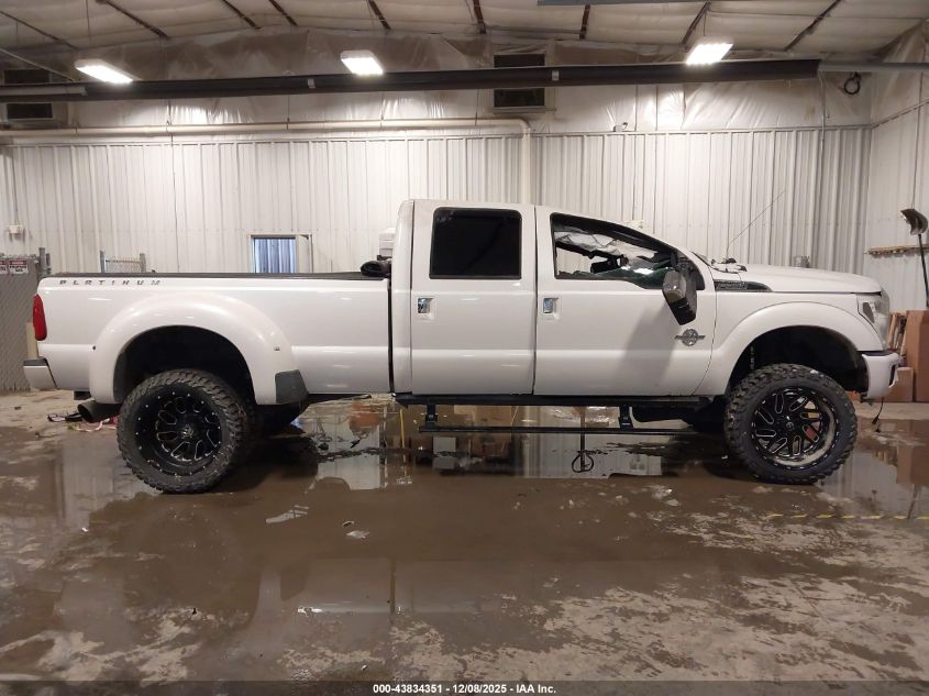 2013 Ford F-350 Lariat VIN: 1FT8W3DT4DEA03483 Lot: 43834351