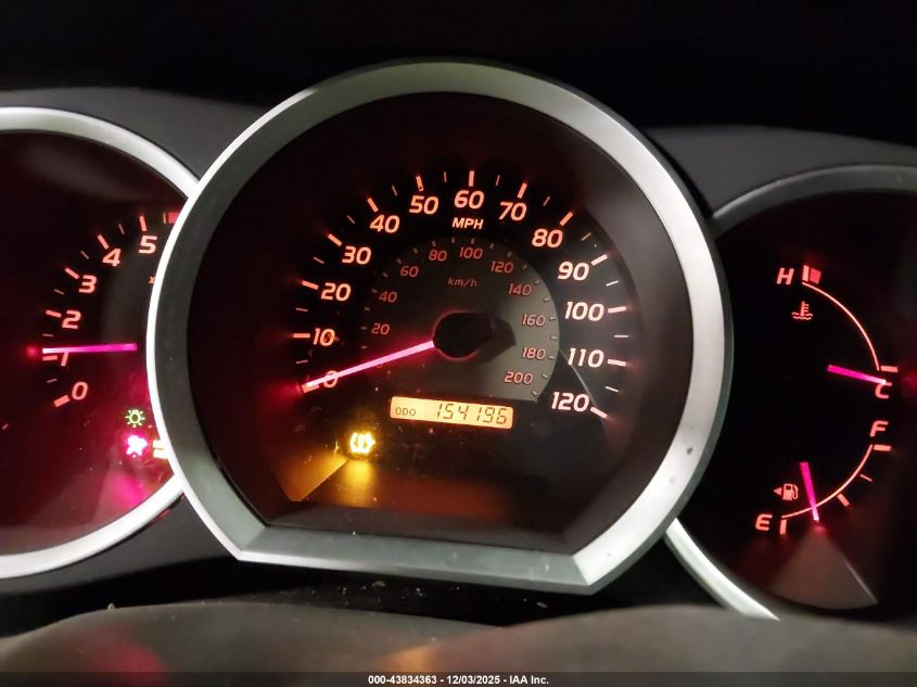 2009 Toyota Tacoma VIN: 5TEPX42N59Z601332 Lot: 43834363