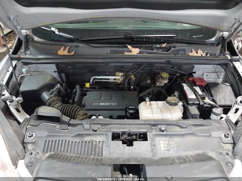 2016 Chevrolet Trax 1Ls VIN: KL7CJKSB4GB582491 Lot: 43834372