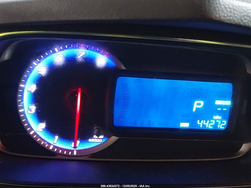 2016 Chevrolet Trax 1Ls VIN: KL7CJKSB4GB582491 Lot: 43834372