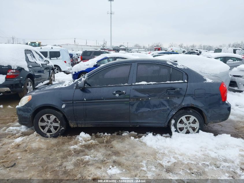 2009 Hyundai Accent Gls VIN: KMHCN46CX9U334089 Lot: 43834392