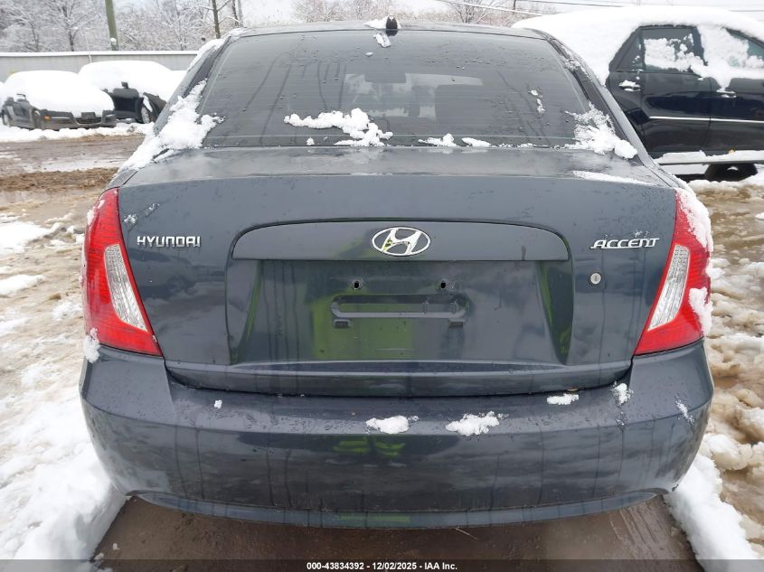 2009 Hyundai Accent Gls VIN: KMHCN46CX9U334089 Lot: 43834392