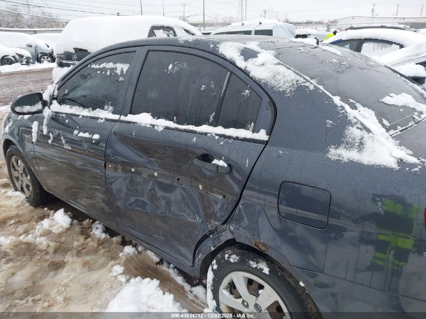 2009 Hyundai Accent Gls VIN: KMHCN46CX9U334089 Lot: 43834392